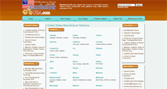 Desktop Screenshot of manufacturerusa.com